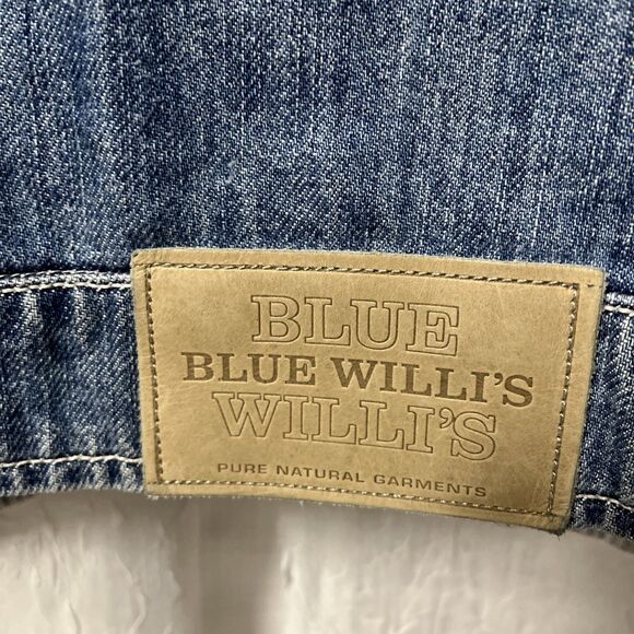 BLUE WILLI'S Rare Vintage Trucker Denim Jacket Blue Jean Mens Size XXXL - Picture 14 of 16